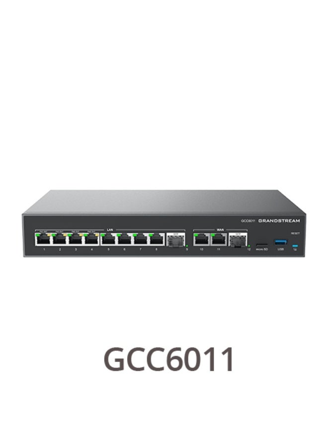 جراند ستريم جراندستريم GCC6011 حل شامل IP PBX + جدار حماية + راوتر VPN + سويتش شبكات 2.5 Gb و10 GigE – الإمارات - Image 2
